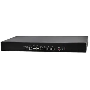 זול שרת ארון תקשורת 1U 4 Lan ethernet חומת אש Security Appliance נתב/רשת 1U Rack מחשב