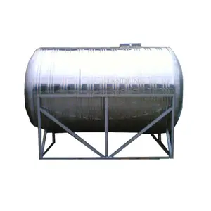 20000liters Capacity Polished Round Cylinder SS304L Truck Potable Water Tank