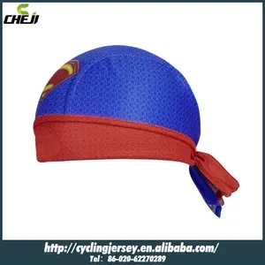 ủng hộ đội đua xe đạp cap chất lượng tốt polyester có thể tùy chỉnh siêu nhân cap