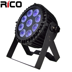 <span class=keywords><strong>DJ</strong></span> al aire libre 9x10 W rgbw 4 en 1 inalámbrico alimentado por batería par plana LED puede - Product Image 1