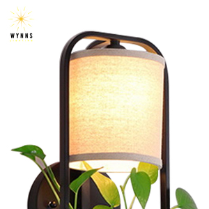 Moderno nordico 6W corpo in ferro LED <span class=keywords><strong>applique</strong></span> da parete stile semplice staffa in vetro piante verdi decorazione casa ufficio applicazione interna - Product Image 5