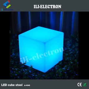 LED Cube Meubles Tabouret de Bar - Product Image 2