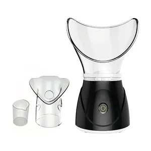 Beauty Care Facesteamer Nano Ionic Face <span class=keywords><strong>Mist</strong></span> <span class=keywords><strong>Sprayer</strong></span> Vaporizador De Ervas Black Facial Vaporizer Steamer - Product Image 1