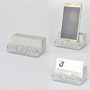 Support de téléphone portable rectangulaire en béton de conception simple - Product Image 2