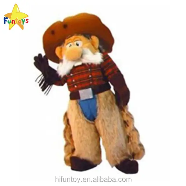 Funtoys vaquero Cosplay traje de la mascota