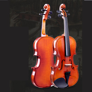 Violons en bois d'épicéa de fabrication chinoise, vente en gros, meilleur choix universel, tailles 1/4, 1/2, 3/4, 4/4 - Product Image 3