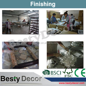 Specchio da Terra con Cornice Lunga <span class=keywords><strong>Kare</strong></span> <span class=keywords><strong>Design</strong></span>, Grande Specchio con Cornice Dorata - Product Image 4