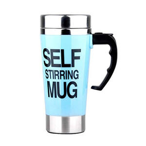 <span class=keywords><strong>Promo</strong></span> 500ml selbst rührende Kaffeetasse aus Edelstahl mit Griff - Product Image 2