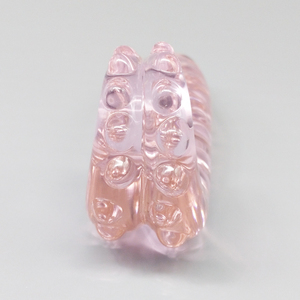 बनावट दिल के आकार महिलाओं के लिए सेक्स खिलौने गिलास <span class=keywords><strong>Dildo</strong></span> - Product Image 5