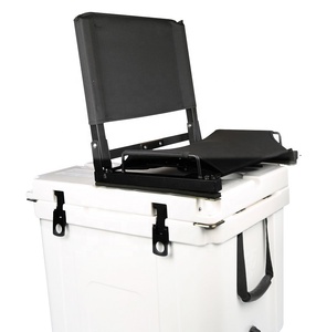 Caixa Térmica Rotomoldada <span class=keywords><strong>80L</strong></span> PE Isolada para Acampamento ao Ar Livre e Festas na Praia com Divisórias para Alimentos, Tampa de Drenagem e Design Moderno - Product Image 2