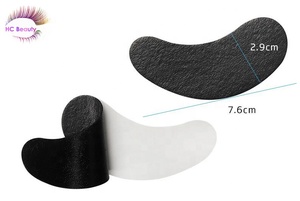 アイパッド下まつげエクステンションブラックダークUVリントフリーハイドロゲルアイパッチプライベートロゴ印刷 - Product Image 3