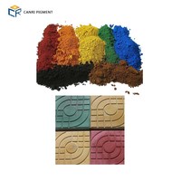 Couleur de ciment poudre de pigment d'oxyde de fer jaune 313