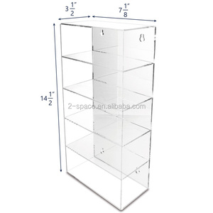 12 ngăn bảo vệ kính trường hợp Wall Mount Acrylic Kính lưu trữ trường hợp lucite kính an toàn chủ với cửa - Product Image 6