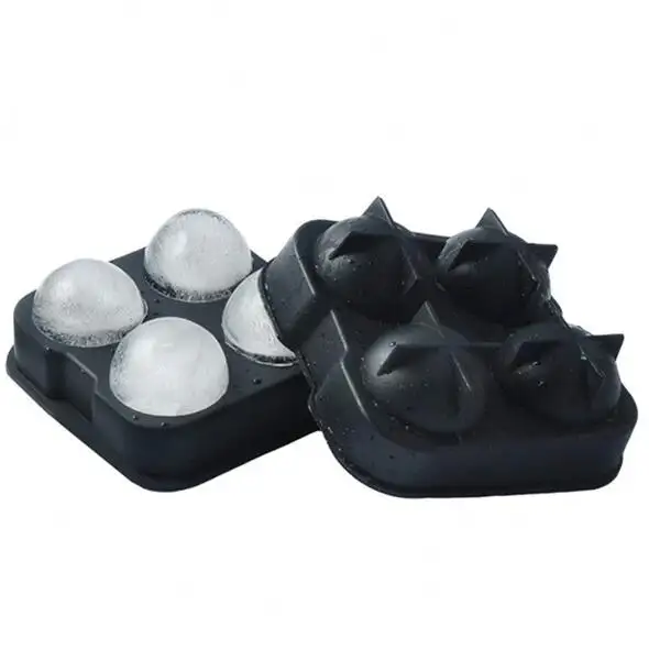 Plateau de glaçons fantaisie en forme de boule de 4 ou 6 cubes de glace, offre spéciale