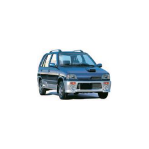 OEM POUR <span class=keywords><strong>SUZUKI</strong></span> <span class=keywords><strong>ALTO</strong></span> 71/ SS80 1988-2004 CALANDRE DE VOITURE AUTO (NOIR/BLANC/BLEU) VICCSAUTO - Product Image 3