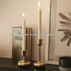 Lot de 5 bougeoirs modernes aux couleurs vives et au design élégant pour la salle à manger et l'éclairage de la décoration intérieure - Product Image 4