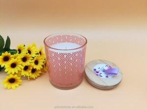 Aroma aromaterapia vela de cera de soja vidrio velas de regalo para las mujeres frascos de vidrio para velas - Product Image 3