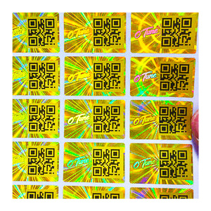 Etiquetas de holograma profesional de alta calidad, etiquetas adhesivas de código qr, holograma láser, oferta, venta <span class=keywords><strong>al</strong></span> por mayor - Product Image 4