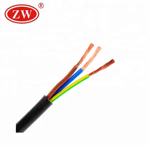कम वोल्टेज बिजली केबल तार 2.5 mm2, 1.5mm2 तांबा केबल 3*2.5 mm2