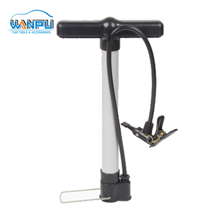 Gonfleur de pneus de vélo portable d'extérieur, type à pédale, mini pompe à air pour vélo, pompe à graisse, pompe à air, tête de compresseur d'air - Product Image 1