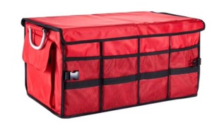 Organisateur de coffre de voiture compact avec sangles réglables, sac de voiture robuste et étanche - Product Image 5