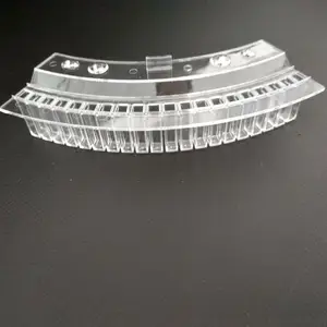 Cuvete de Poliestireno Descartável para Analisador Químico Dirui CS-T240 com 20 Furos, 100 Peças, OEM, Estéril EO, Transparente - Product Image 1