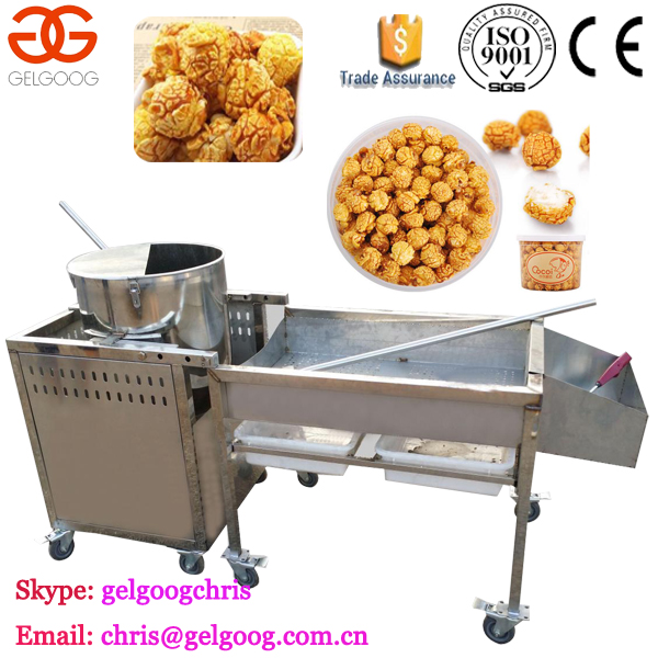 Commercial Gas Heating Flavored Popcorn Ball Making Machine