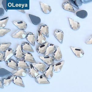 All'ingrosso della fabbrica di cristallo Marquise Hot Fix strass occhio di <span class=keywords><strong>cavallo</strong></span> pietre per le donne tacco alto scarpe decorazione - Product Image 3