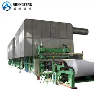 China manufacturer paper mill plant office copy a4 paper making machine