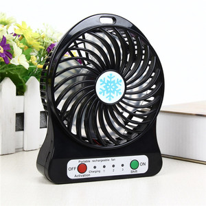 Útil portátiles cool usb ventilador eléctrico recargable con viento fuerte traer de caliente - Product Image 5