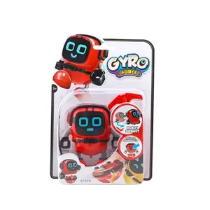 EPT Jouet TikTok Nouveauté Pull Back Danse Jouet Vent Up Robot Éducatifs Trois-en-un Stunt Gyro Robot Top Jouets Robot - Product Image 5