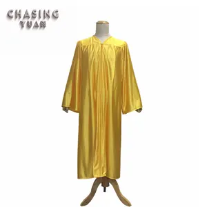 Shiny Gold Goedkope Moderne Kerk Koor Robes voor Verkoop