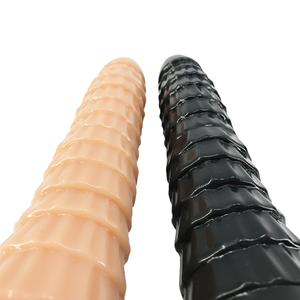 FAAK 29cm 10.59\" 4.7cm Enorme Giocattolo Anale in Silicone Realistico Plug Anale Flessibile a Forma di Pagoda Grande Dildo per Donne e Uomini - Product Image 6