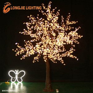 2592 3.0m led de alta blanco cálido led cerezos en flor la luz del árbol/intermitente la luz del árbol - Product Image 1