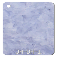 Plaque de feuille acrylique fluorescente bleue celluloïd pour lampes