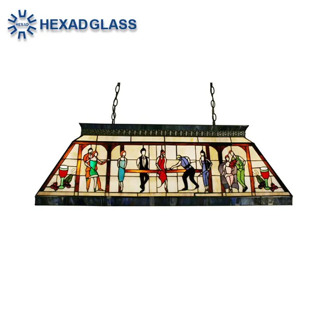 HEXAD Tiffany Glass Lamps