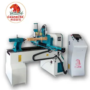 China hot new products wood lathe cnc copier with back tools