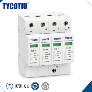 Los Últimos Productos En Mercado TYCOTIU Clase <span class=keywords><strong>2</strong></span> Contador Rayo Dispositivo de Protección Contra Sobretensiones - Product Image 1
