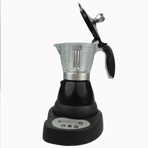 Cafetera Eléctrica <span class=keywords><strong>Moka</strong></span> con Temporizador Electrónico de PC de Nuevo Diseño de 3 Tazas JK40401-C(83A) - Product Image 1