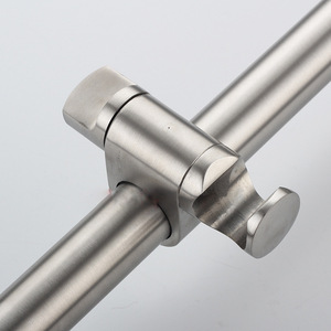 304 in acciaio inox Slide Bar <span class=keywords><strong>doccia</strong></span> sollevatore tutto in ottone a mano titolari regolabile angolo di altezza bagno rubinetto accessori - Product Image 5