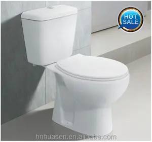 S-falle Two Piece Ceramic Western Toilet Bowl HTT-05C Form China North