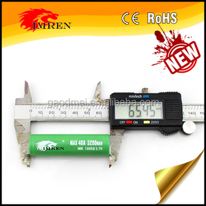 İmren 3200 mAh 40amp primaire batterie 18650 li polymère batterie 3.7 v li-ion 18650 batterie pour électrique moteur à la traîne - Product Image 2