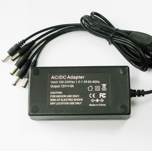 <span class=keywords><strong>Alimentation</strong></span> électrique 12V 5a, avec câble d'<span class=keywords><strong>alimentation</strong></span> de séparateur DC à 5 voies pour caméra de vidéosurveillance ordinateur <span class=keywords><strong>portable</strong></span>, LED solaire, adaptateur d'<span class=keywords><strong>alimentation</strong></span> 12V 5a AC DC - Product Image 4