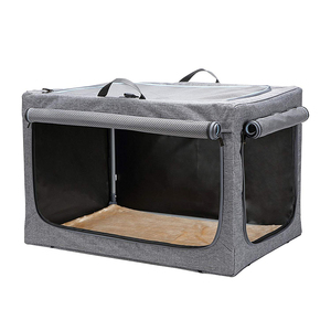 travel dog crate Collapsible Soft Dog Crate for outdoor travel or indoor pet home