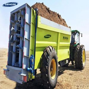 PTO 전통 atv muck 비료 스프레더 트레일러 떨어지는 솔리드 유기 비료 - Product Image 4