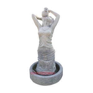 Estatua <span class=keywords><strong>de</strong></span> mármol personalizable, diseño <span class=keywords><strong>de</strong></span> <span class=keywords><strong>fuente</strong></span> <span class=keywords><strong>de</strong></span> mujer desnuda para exteriores, paisaje <span class=keywords><strong>de</strong></span> <span class=keywords><strong>calle</strong></span>, característica <span class=keywords><strong>de</strong></span> agua, escultura artística - Product Image 1