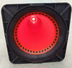 28 "710Mm Ultra-Brite Úc Tiêu Chuẩn Đen Cơ Sở <span class=keywords><strong>PVC</strong></span> Cone Với Một 25Cm Cường Độ Cao Phản Chiếu Ban Nhạc - Product Image 4