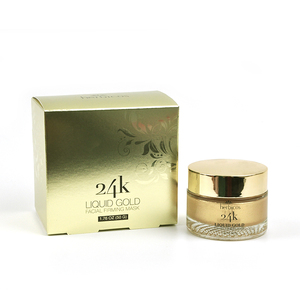 Mascarilla Facial <span class=keywords><strong>de</strong></span> oro <span class=keywords><strong>de</strong></span> 24 quilates <span class=keywords><strong>para</strong></span> mujer, máscara <span class=keywords><strong>de</strong></span> renovación Facial, antiedad, Etiqueta Privada - Product Image 3