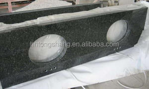 Plan de travail de salle de bain en granit noir de Chine - Product Image 3