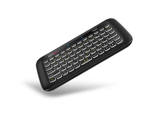 New H20 Air Fly Mini Wireless Keyboard & Mouse 2.4GHz USB RGB Backlit with Touch Panel